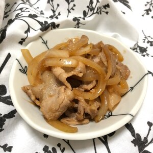 豚肉と玉ねぎの生姜炒め